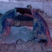 Защита арок передняя левая (подкрылок) для Ford Escort 5