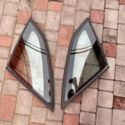 Стекло кузовное боковое левое для Opel Astra F